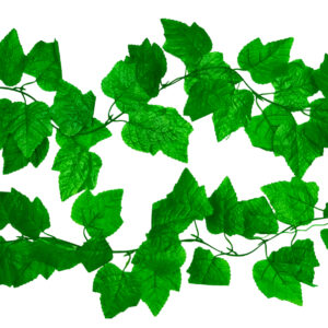 Grape Leaf Garland - 220cmL / Green (Sold as a pack of 2 pieces)