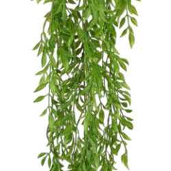Artificial Hanging Salix Vine - 145cmL / Green