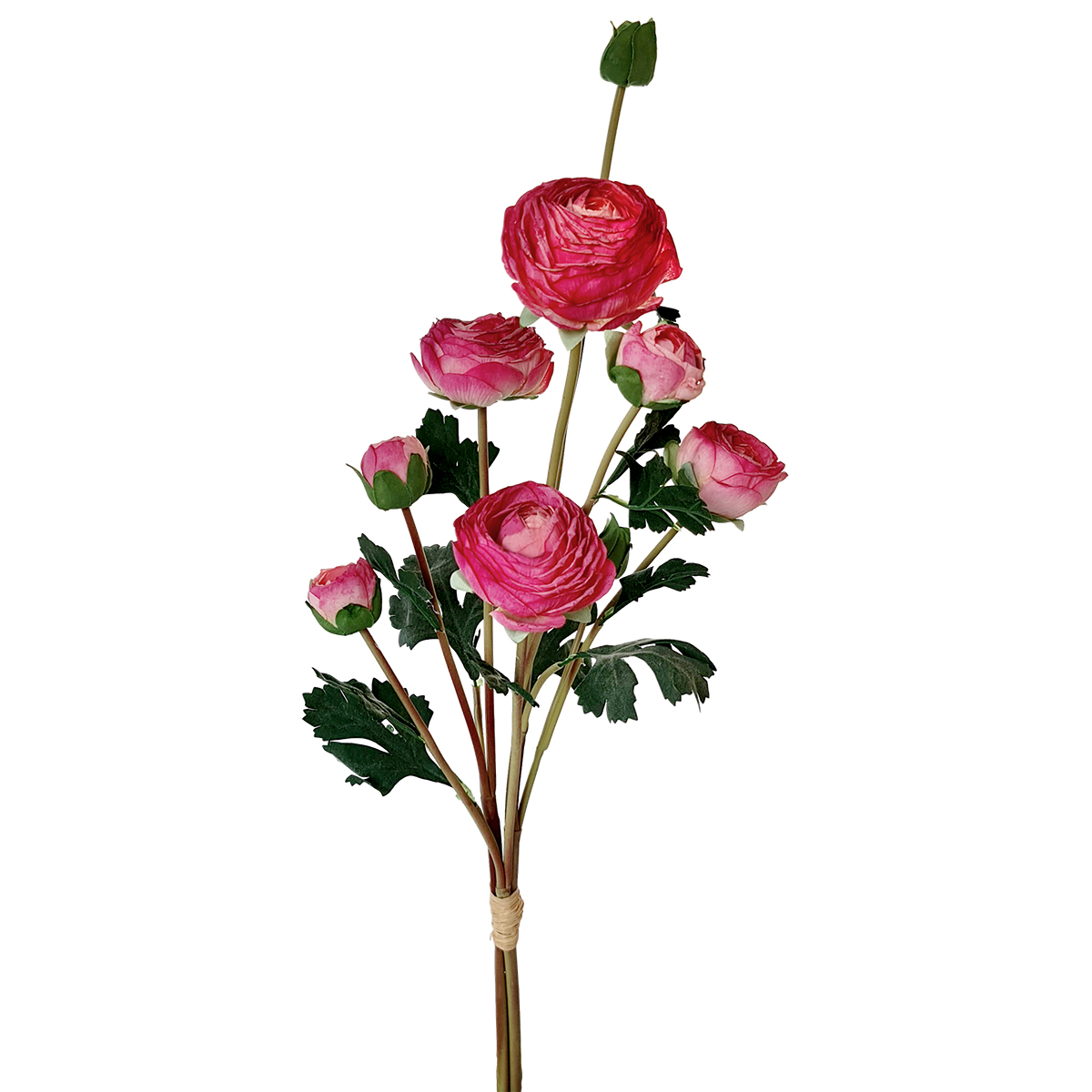 Artificial Ranunculus Bundle - 60cmL / Pink