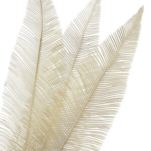 Artificial Fern Leaf Bundle - 85cmL / White (Ivory) -1