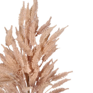 Dried Look Ornamental Wheat Spray - 78cmL / Blush (Lt Pink) -1