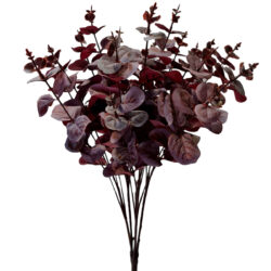 Artificial Eucalyptus Bush - 53cmL / Brown -1