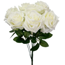 Mia Rose Bush - 48cm / White