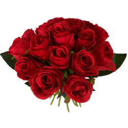 Rose Bud Bundle - 23cm / Red
