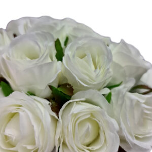 Rose Bud Bundle - 23cm / White -1