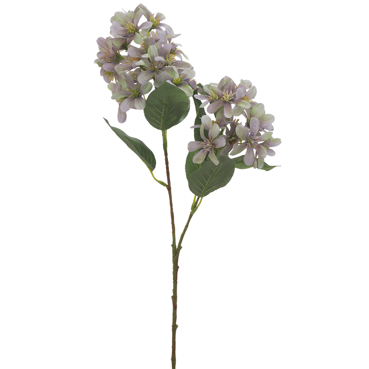 Belle Artificial Lilac Spray - 70cmL / Lilac/Green -1