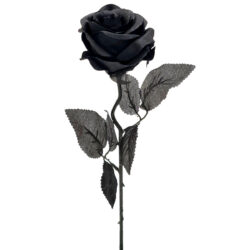 Shadow Artificial Rose - 50cmL / Black -1