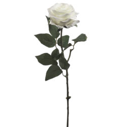 Eliza Artificial Rose - 65cmL / White -1