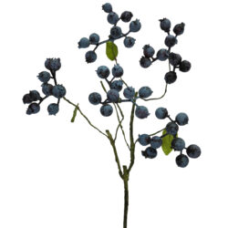 Blue Berry Spray - 57cm