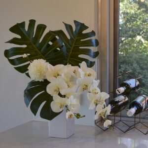 Cora Artificial Phalaenopsis Orchid Stem - 100cm / Cream -2