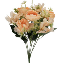 Piper Mixed Peony Bush - 28cmL / Peach -1