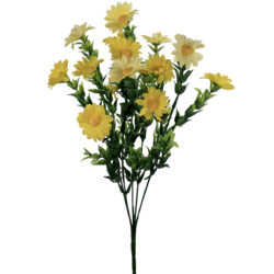 Artificial Daisy Bush - 35cmL / Yellow