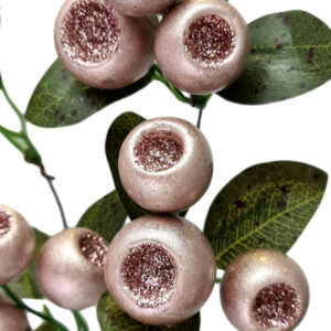 Shimmer Gumnut Spray - 42cmL / Pink -1