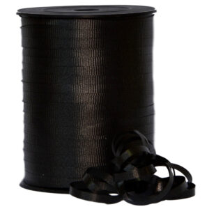 Crimped Curling Ribbon - 5mm x 457.2mtr / Black -1