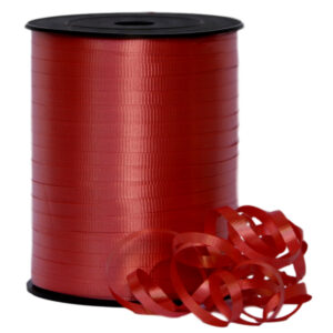 Crimped Curling Ribbon - 5mm x 457.2mtr / Red -1