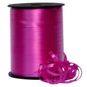 Crimped Curling Ribbon - 5mm x 457.2mtr / Hot Pink -1