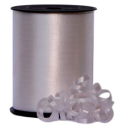 Crimped Curling Ribbon - 5mm x 457.2mtr / White -1