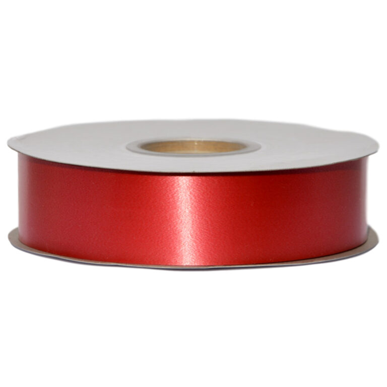 #9 PP Tear Ribbon - 30mm x 91mtr / Red - Floral Craft