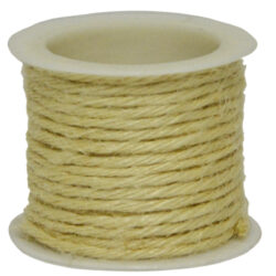 Coloured Jute - 2.5mm x 4.57mtr / Cream -1