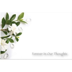 Forever In Our Thoughts Card x 50 -1
