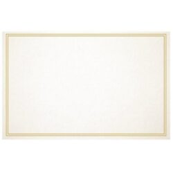 Gold Border Card x 50 -1