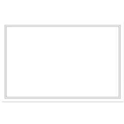 Silver Border Card x 50 -1