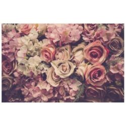 Vintage Wall Flower Card x 50 -1