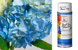 Design Master Spray - Just for Flowers - 11oz / Delphinium Blue -1