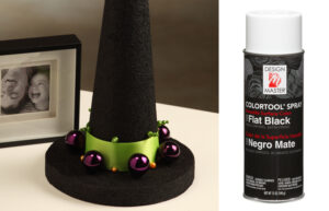 Design Master Spray -12oz / Flat Black