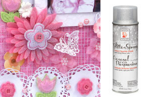 Glamourline Spray - 5.5oz / Glitter Silver