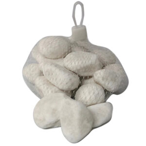Large Stones x 500g Matte White