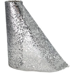 Metallic Confetti Roll - 24cmW x 2.7mtr / Silver