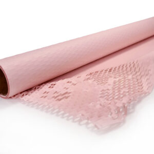 Honeycomb Paper Wrap - 80gsm - 50cm x 4.5m / Light Pink -1