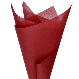 Non Woven Wrap - 30gsm - 50cm x 70cm x 50sheets / Burgundy -1