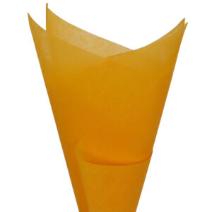 Non Woven Wrap - 30gsm 50cmx70cm x 50 sheets / Yellow -1