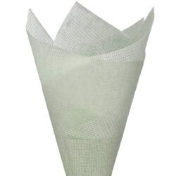 Linen Design Non Woven Wrap - 50cm x 70cm x 50 sheets / Green