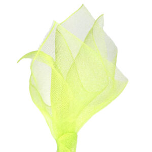 Sinamay Mesh Roll - 53cm x 10yds / Lime -1