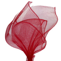 Superior Sinamay Mesh Roll - 53cm x 9.1mtrs / Red -1