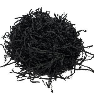 Shredded Paper - 500gm Bag / Black -1