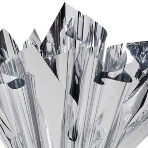 Silver Poly Sheets - 40mic - 50 x 70cm x 150sheets -1