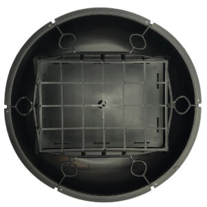 Large Posy Bowl with Guard - 2/3 brick / Outer 23cmD -1