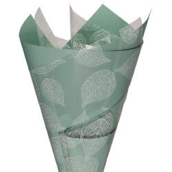Falling Leaf Poly - 37mic - 50cm x 70cm x 100 Sheets / White -1