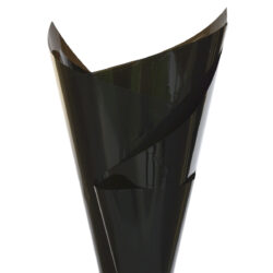 Solid Colour Cello Wrap - 37mic - 50cm x 70cm x 100sheets / Black