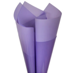 Solid Colour Cello Wrap - 37mic - 50cm x 70cm x 100sheets / Lavender