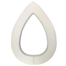 Foam Laurel Wreath - 53cmL x 37.5cmW -1