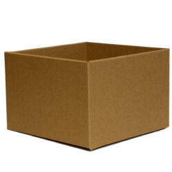 Large Flower Box - 220mm x 220mm x 140mmH / Kraft