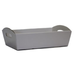 Small Hamper Tray - 205mm x 135mm x 75mmH / White
