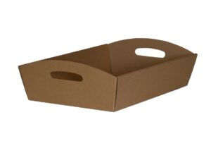 Medium Hamper Tray - 250mm x 170mm x 83mmH / Kraft