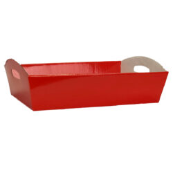 Medium Hamper Tray - 250mm x 170mm x 83mmH / Red