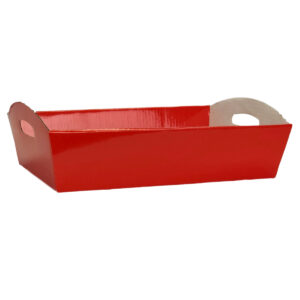Medium Hamper Tray - 250mm x 170mm x 83mmH / Red